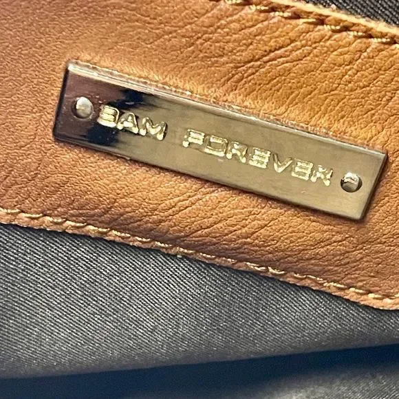 BAM forever faux leather large clutch bag - Picture 3 of 7